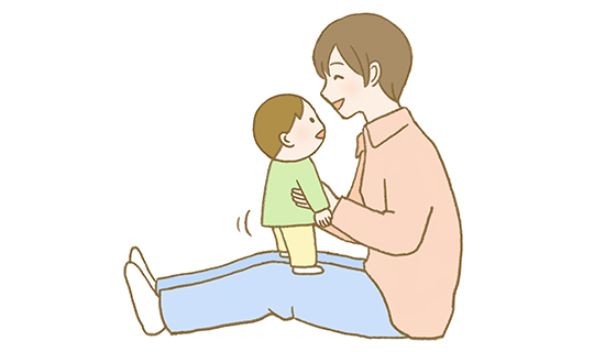 赤ちゃんと遊ぼう(たっち・あんよ期)~成長に合わせたふれあい遊び~ | mamaomoi -ママオモイ-