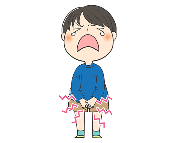 急におちんちんが痛いと泣く子ども…　どうしたらいいの？